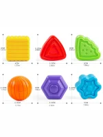 Motor Skills Training Educational Fun Baby Shape Sorter Cube Toy for Kids 4