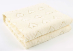 Beige Hollow Windproof Baby Blanket 4