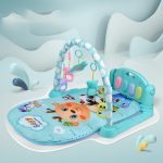 Blue Fitness Pad Station Baby Toy