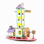 Colorful 3D Windmill Puzzle 3