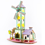 Colorful 3D Windmill Puzzle 5