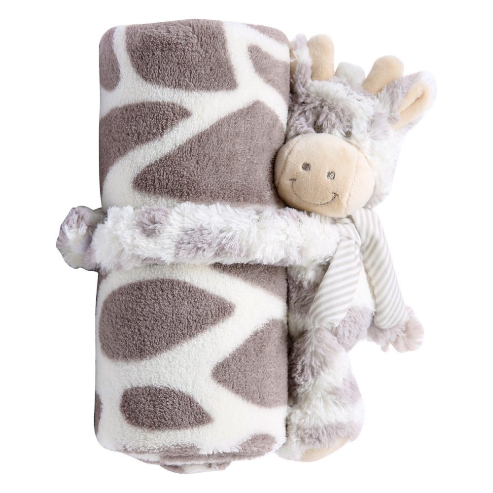 Cute Animal Cow Print Baby Comforter2