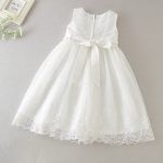 Cute Long Design To One Year Baby Girl Christening Outfits2