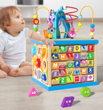 Dynamic Interactive Puzzle Wooden Baby Toy