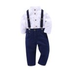 Fashionable Boy European Style Christening Outfits3