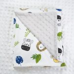 Fluffy Cotton Animal Pattern Baby Comforters