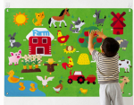 Interactive Farm Blanket Early Education Baby Toy 2