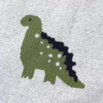 Knitted Cartoon Dinosaur Baby Comforters 2