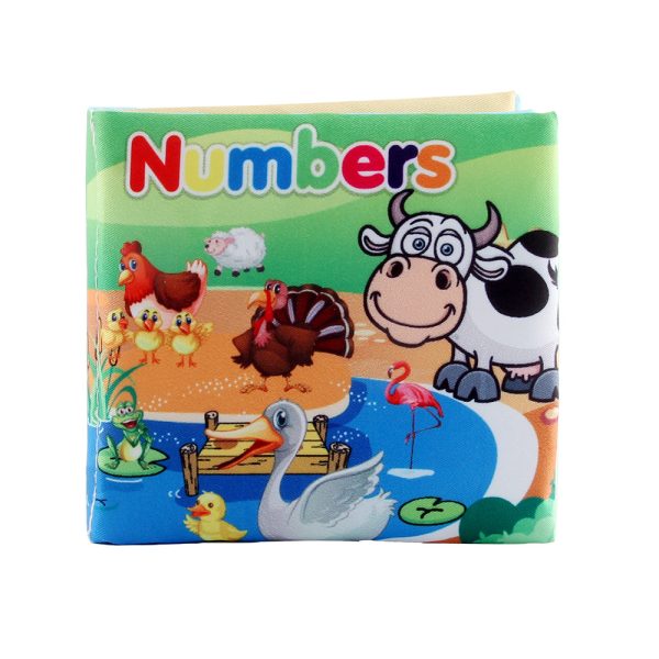 Learning Numbers Soft Book With Sounds Baby Toy