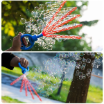 Outdoor Holding Bubble Machine Toys 3