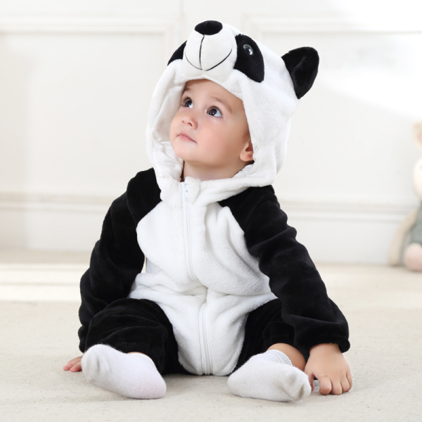 Panda Style Baby Rompers