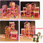 Princess Castle Doll House Gift Set 2