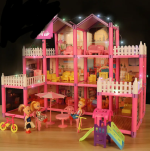 Princess Castle Doll House Gift Set 3