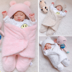 Silk Cotton Newborn Swaddle Winter Blanket 3