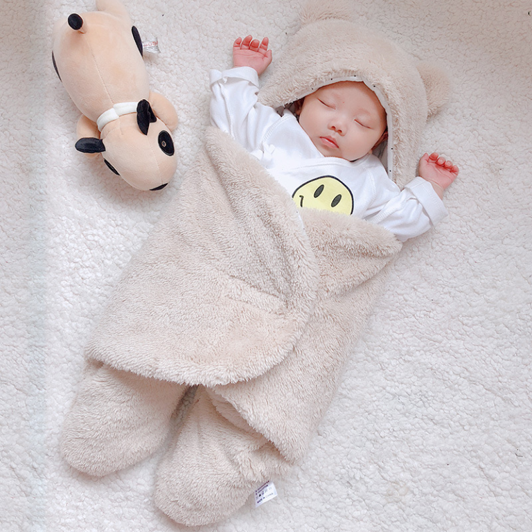 Silk Cotton Newborn Swaddle Winter Blanket