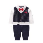 Sleek Baby Gentleman Christening Outfits