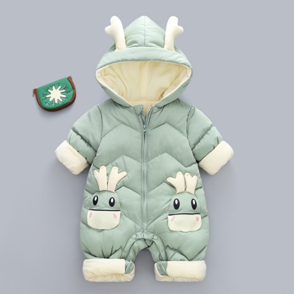 Thick Cotton Baby Winter Romper