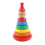 Wooden Rainbow Tower Educational Toys 4