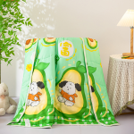 110x145 Summer Cartoon Childrens Blankets 10