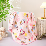 110x145 Summer Cartoon Childrens Blankets 11