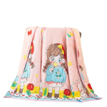 110x145 Summer Cartoon Childrens Blankets 13