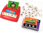 English Alphabet Pictures Literacy Card Machine