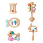 Wooden Beech Five Piece Set Training Toys 5